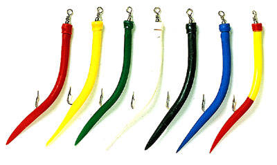 Gummimakk 10/0 Sølvkroken