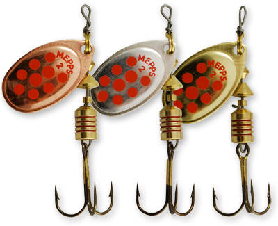 Spinnersett Mepps Aglia 4,5 gram