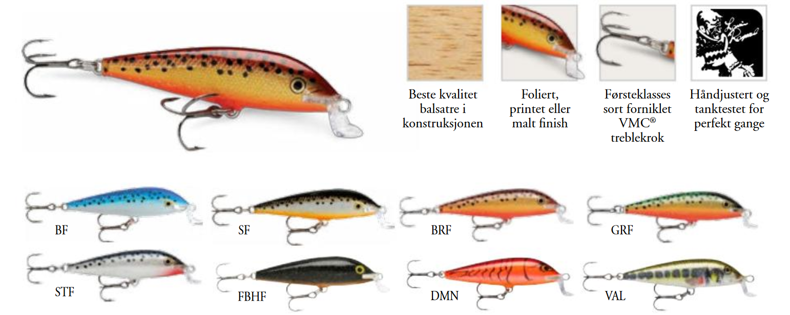 Wobbler Rapala Team Esko