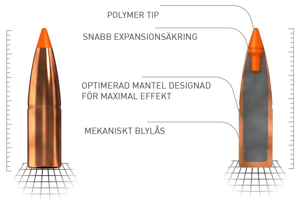Norma TipStrike 7MM Rem Mag 160gr