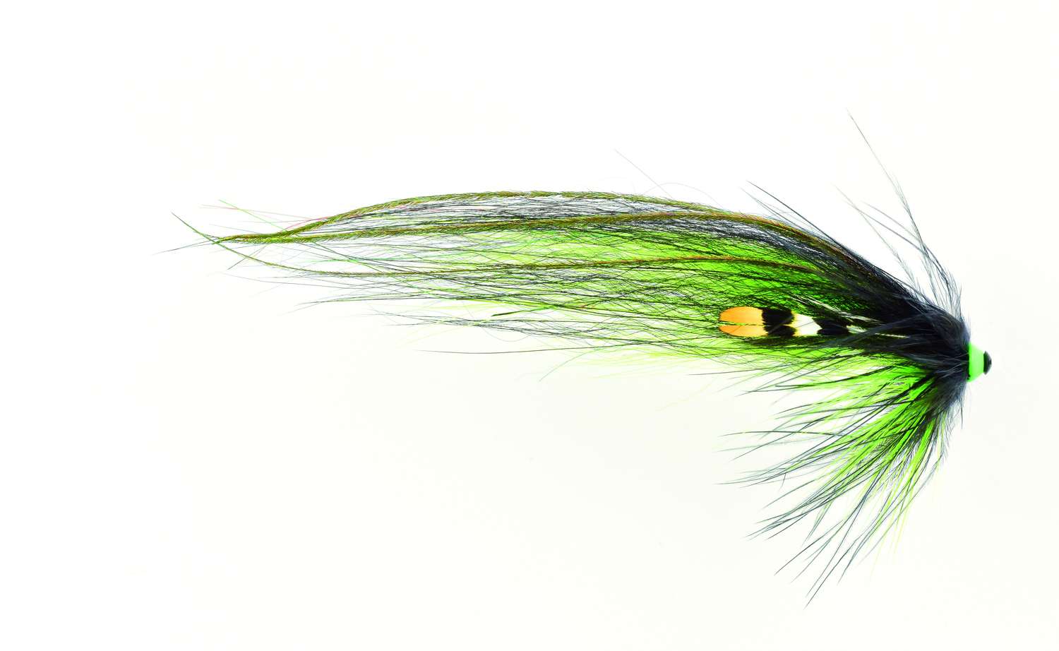 Tubeflue Black Green Helmet Nobody