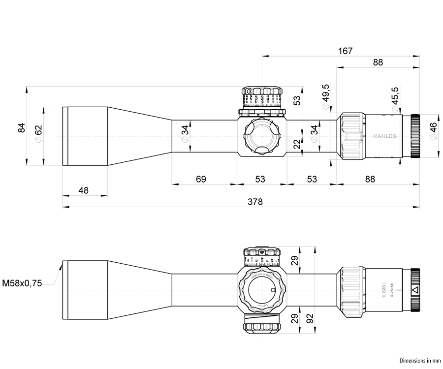 Kahles K525i 5-25x56