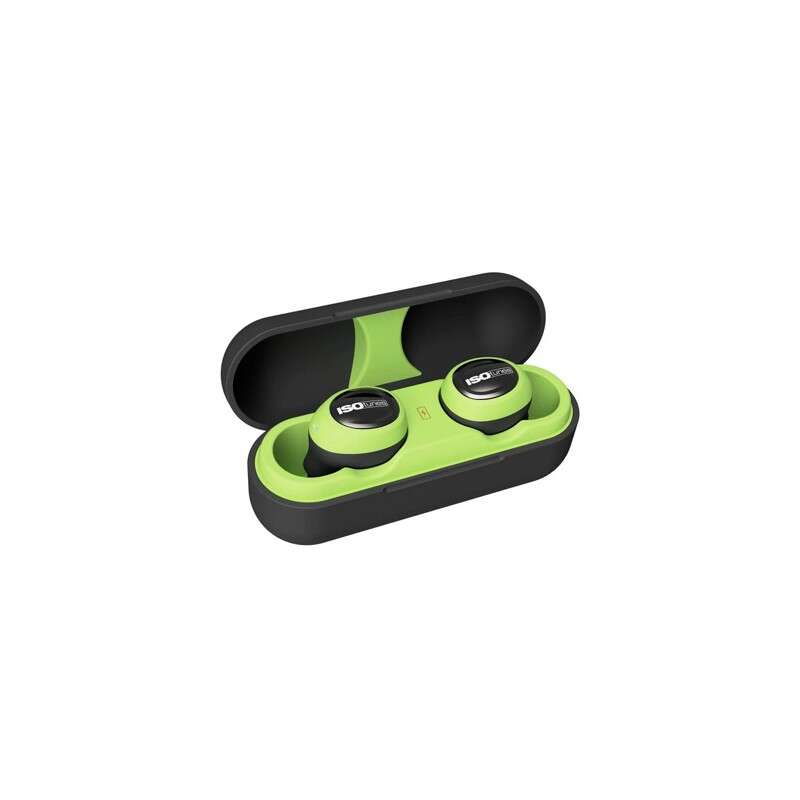 Isotunes headsett Neon