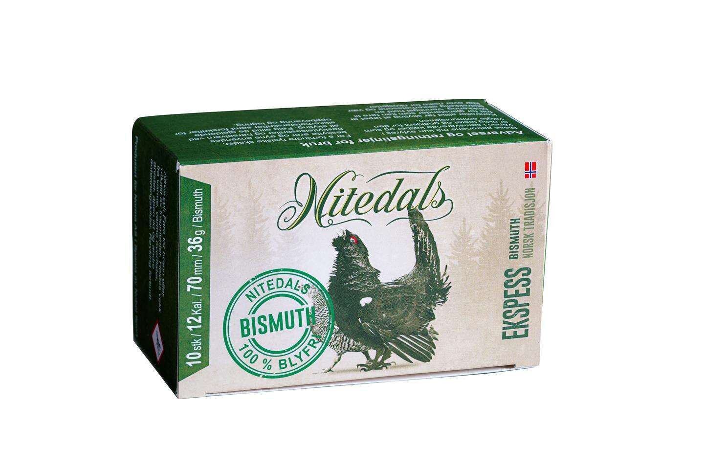 Nitedals Ekspress Bismuth 12/70, 36 gram