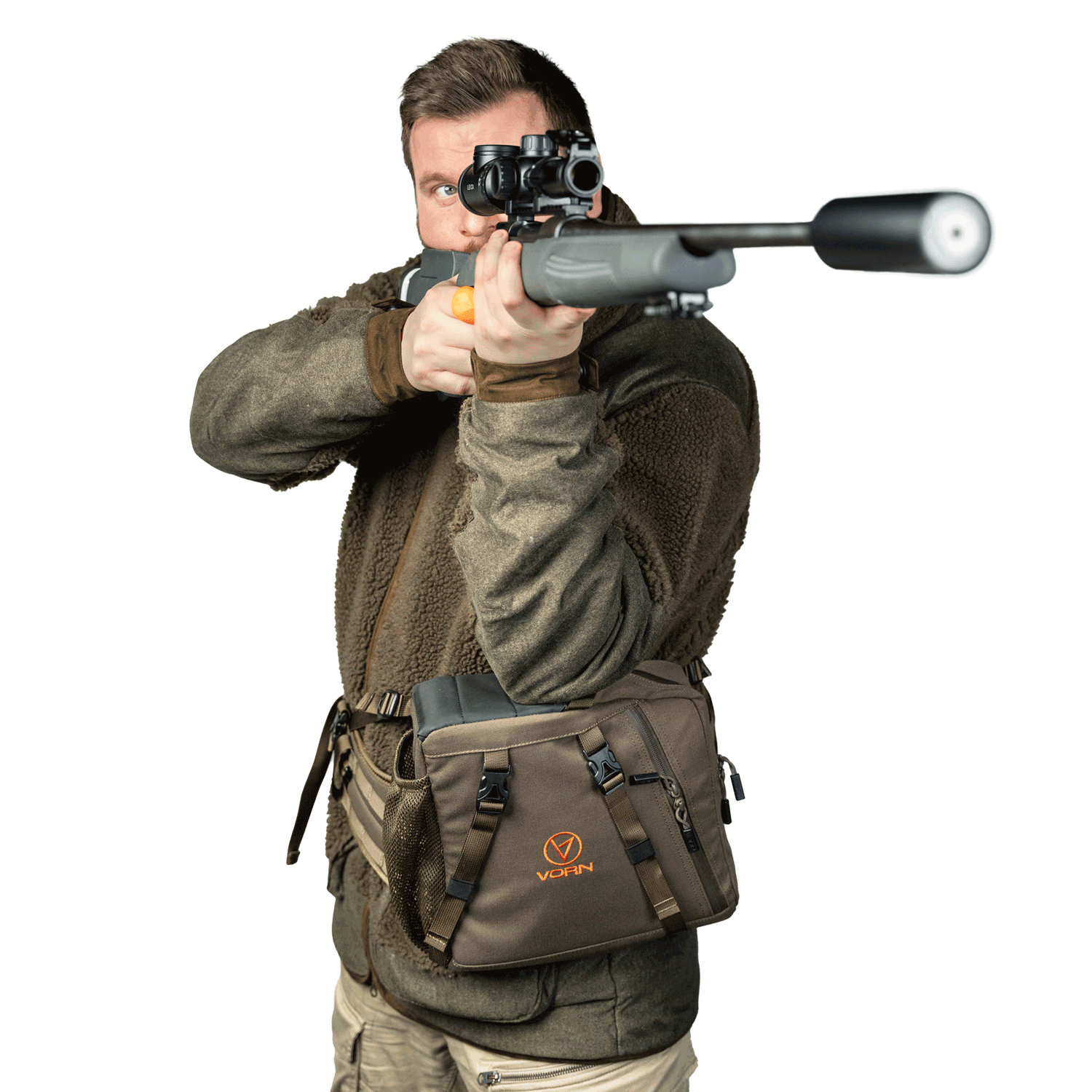 Vorn SR10 hoftebelte med skytestøtte