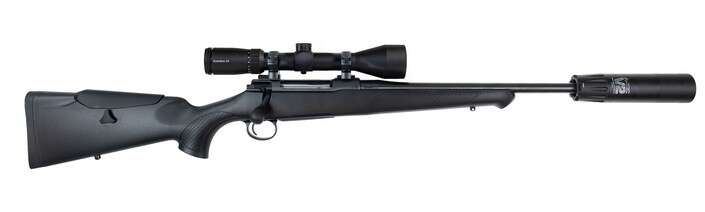 Sauer 100 Classic XTA m/kikkert og A-Tec V2 demper