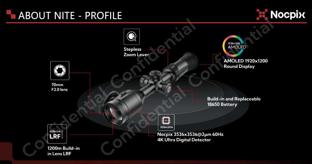 Nocpix NITE D70R Digitalt Nattsikte med LRF