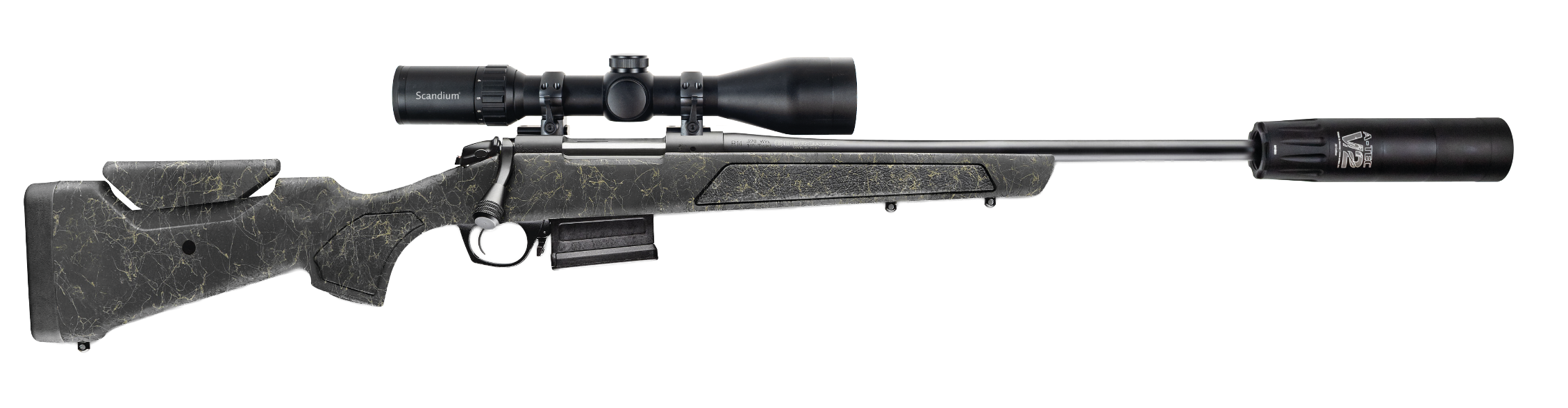 Bergara B14 Sierra m/Scandium X4 2,5-10x50 og A-Tec V2